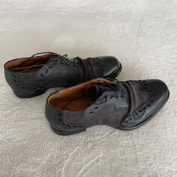 John Fluevog Virtue Pound Lace-Up Derby Wingtip Men’s Shoes Size 10. - Picture 4 of 8